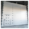 कारखाने की इमारतों के लिए उच्च गुणवत्ता वाले औद्योगिक अनुभागीय दरवाजे, दरवाजे के साथ वाणिज्यिक दरवाजे