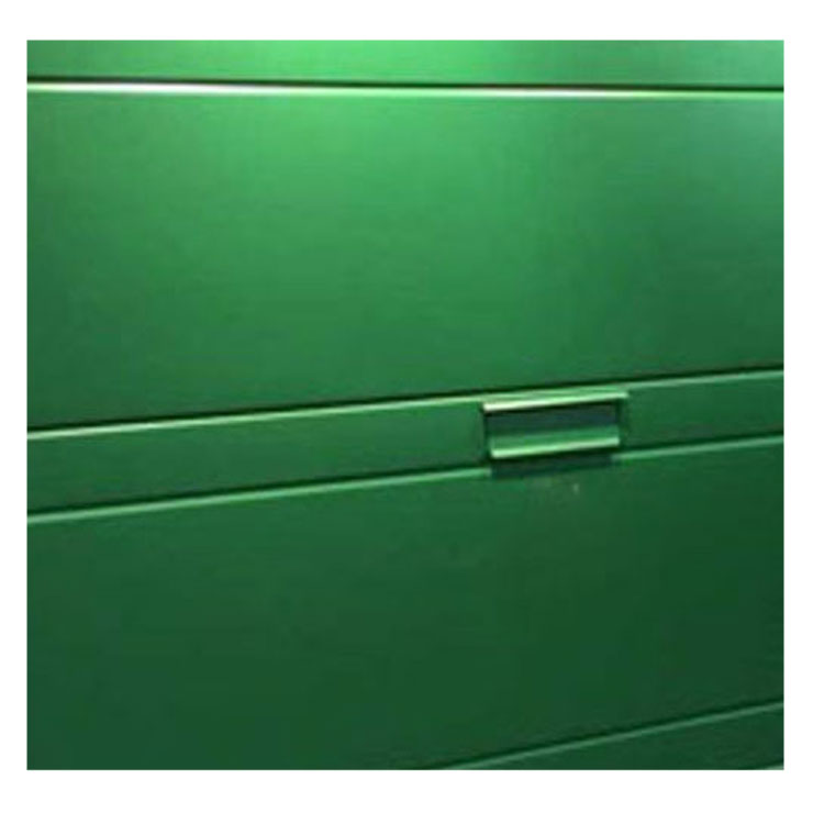 हरा पर्यावरण अनुकूल और फैशनेबल इलेक्ट्रिक गेराज दरवाजा