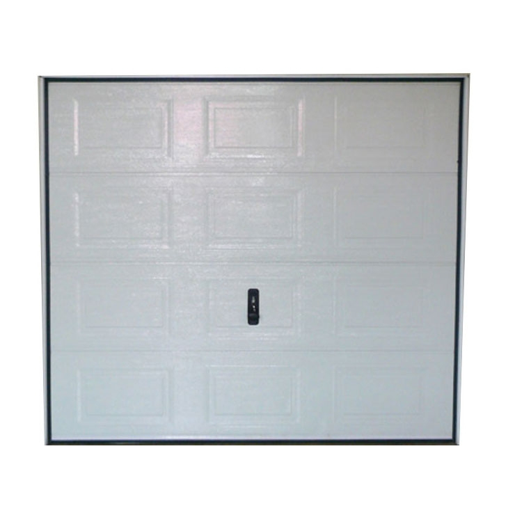 सफेद चौकोर स्टाइल सिविल पिंच-प्रूफ हैंड इलेक्ट्रिक कॉपर गेराज दरवाजा