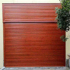 लकड़ी के अनाज फैशनेबल रेट्रो गेराज रोलर शटर दरवाजे को अनुकूलित किया जा सकता है