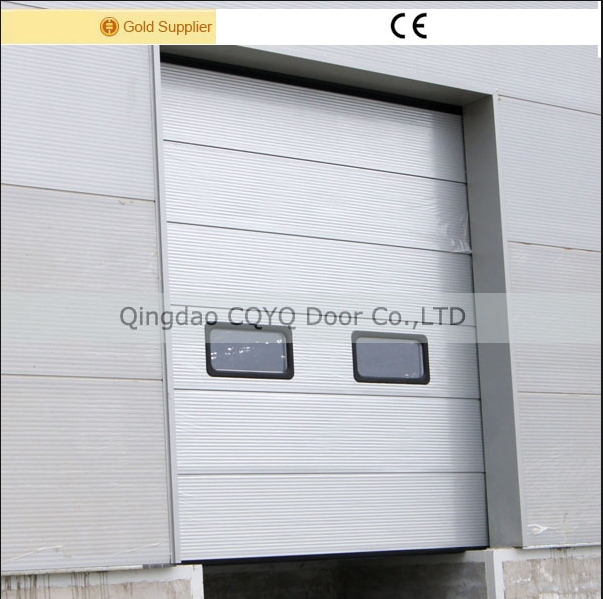 फैक्टरी निर्माता प्रत्यक्ष बिक्री उच्च गुणवत्ता गेराज दरवाजा औद्योगिक अनुभागीय दरवाजा